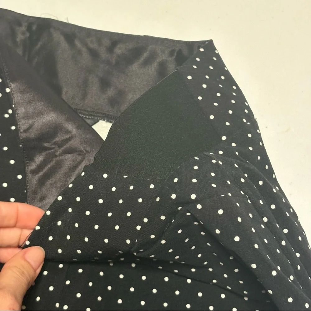 Investments Black and White Polka Dot Pantsuit - Picture 3 of 9
